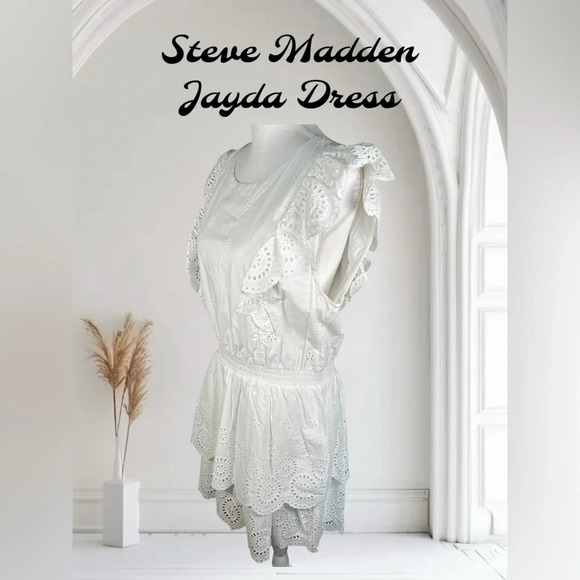 Steve Madden | White Jayda Dress | NWT! - Picture 3 of 7